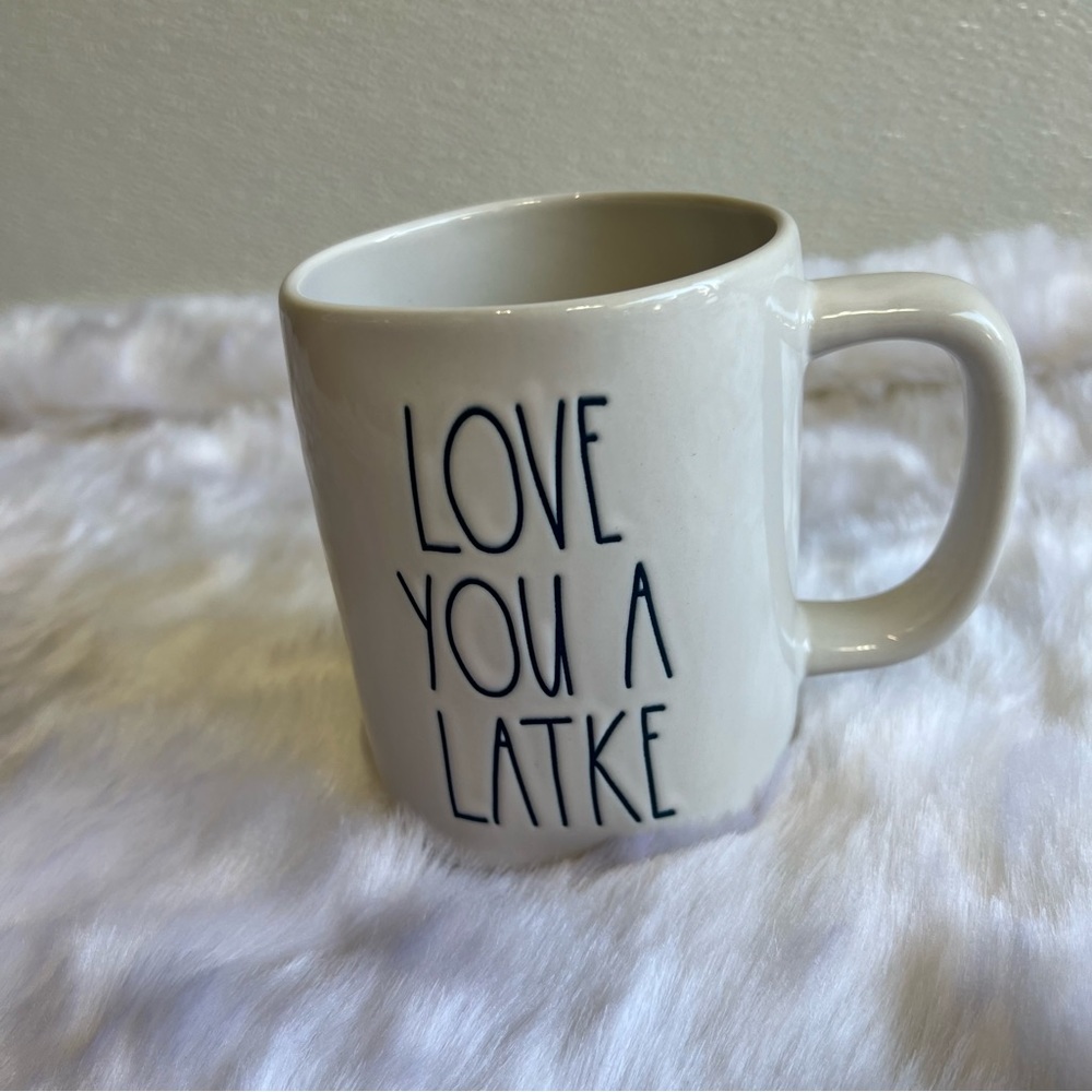 Rae Dunn LOVE YOU A LATKE Mug Artisan Collection by Magenta Holiday Cup - Picture 10 of 11